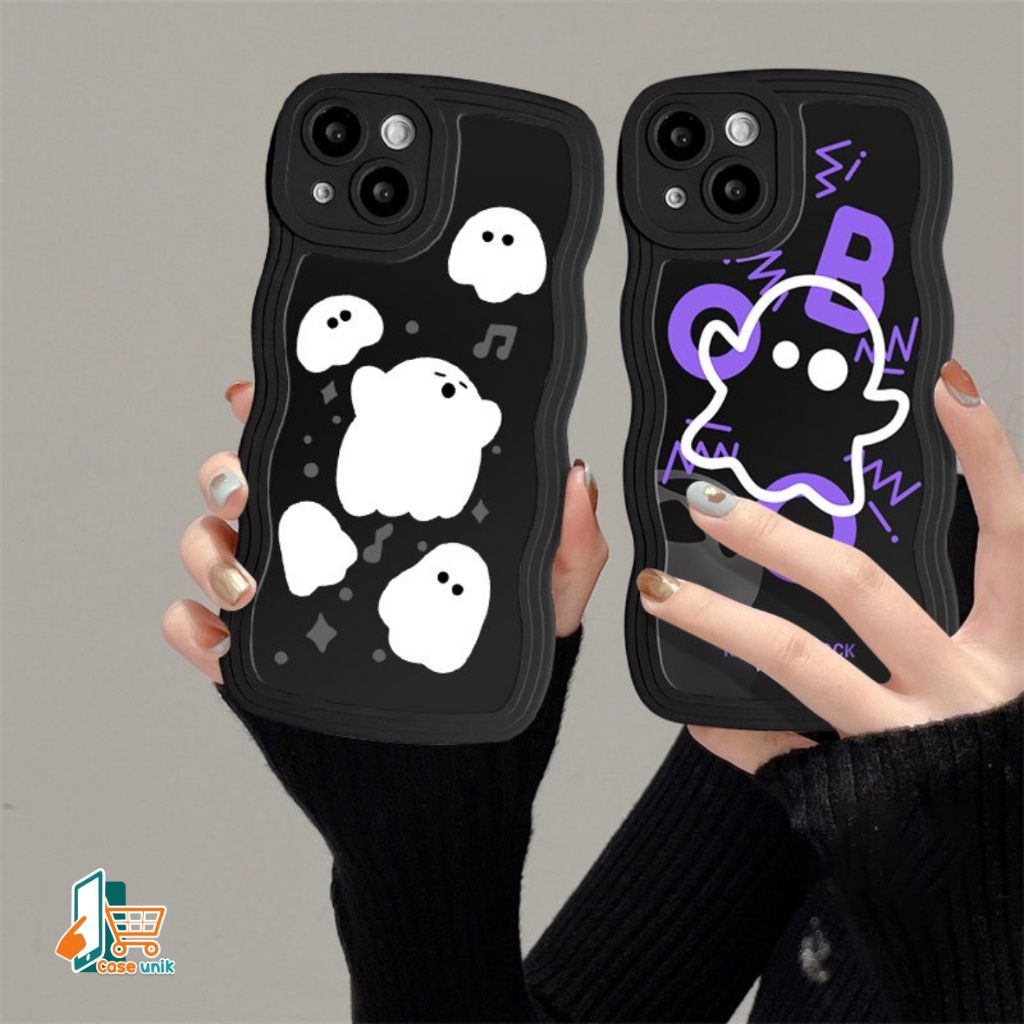 SS816 SOFTCASE CASE TPU GHOST CARTOON FOR XIAOMI REDMI NOTE 4 4X 5A PRIME 5 7 8 9 10 11 12 PRO POCO X5 CS5631