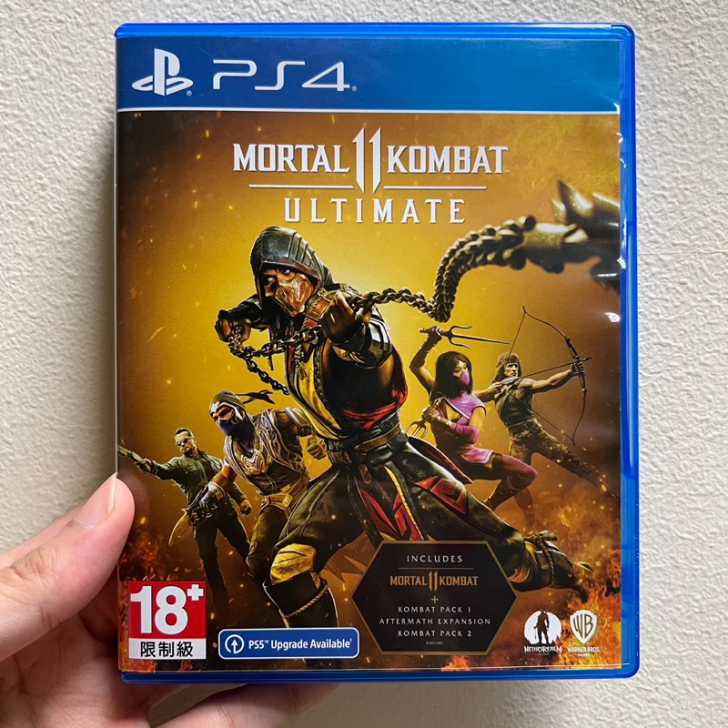 Mortal Kombat 11 Ultimate edition region 3 asia kaset ps4 original ps 4 Playstation 4 reg 3 reg3 R3 