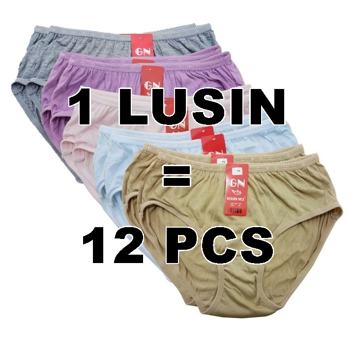 Celana Dalam Polos GOLDEN NICK 937 Terang 12 PCS