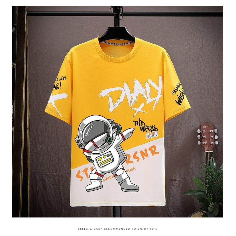 Kaos Pria Lengan Pendek Toonz Dabz Baju T-Shirt Urban Keren