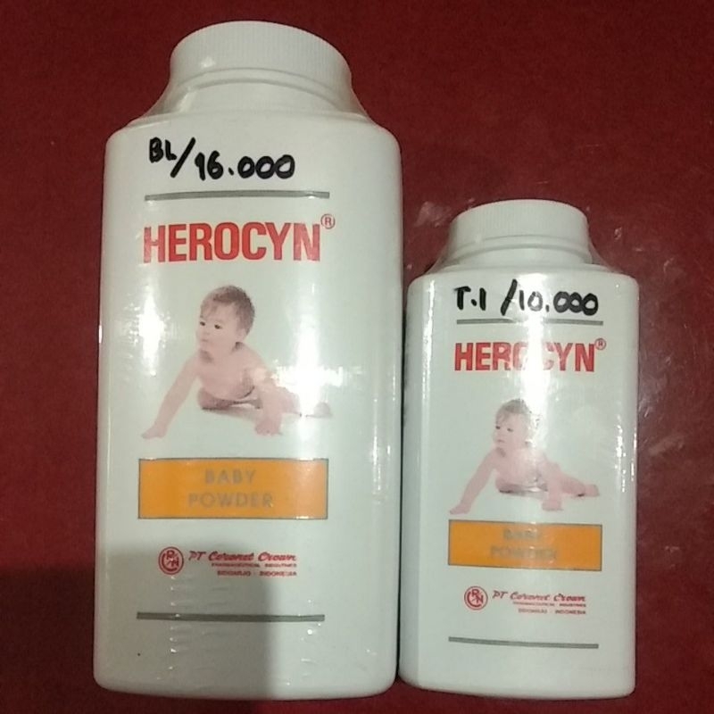 Bedak bayi herocyn 200g/100g