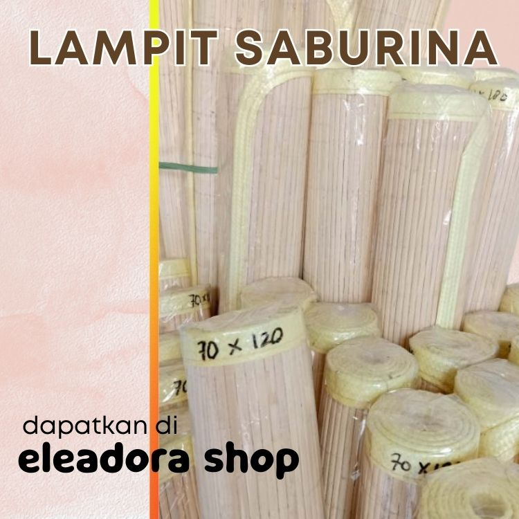 Lampit Rotan Saburina 200cm X 300cm - Tikar Rotan Khas Kalimantan