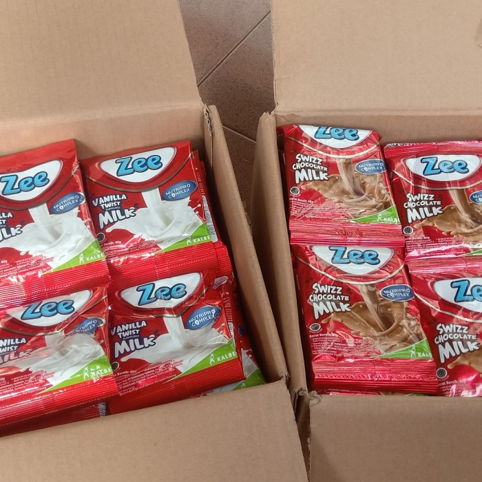 

Susu ZEE Renceng 10 Sachet Kemasan Baru Tinggi Protein