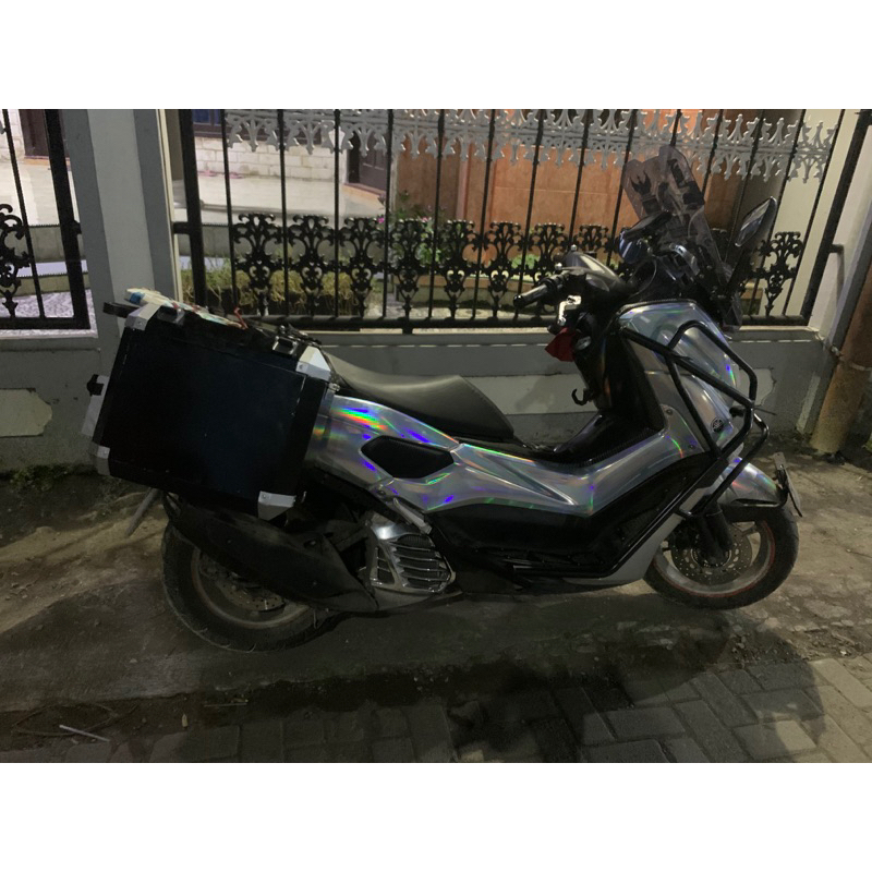 Paket Crashbar Full body Nmax Old V3 Thailand plus Breket Sidebox 2000 Bonus Lampu Tembak