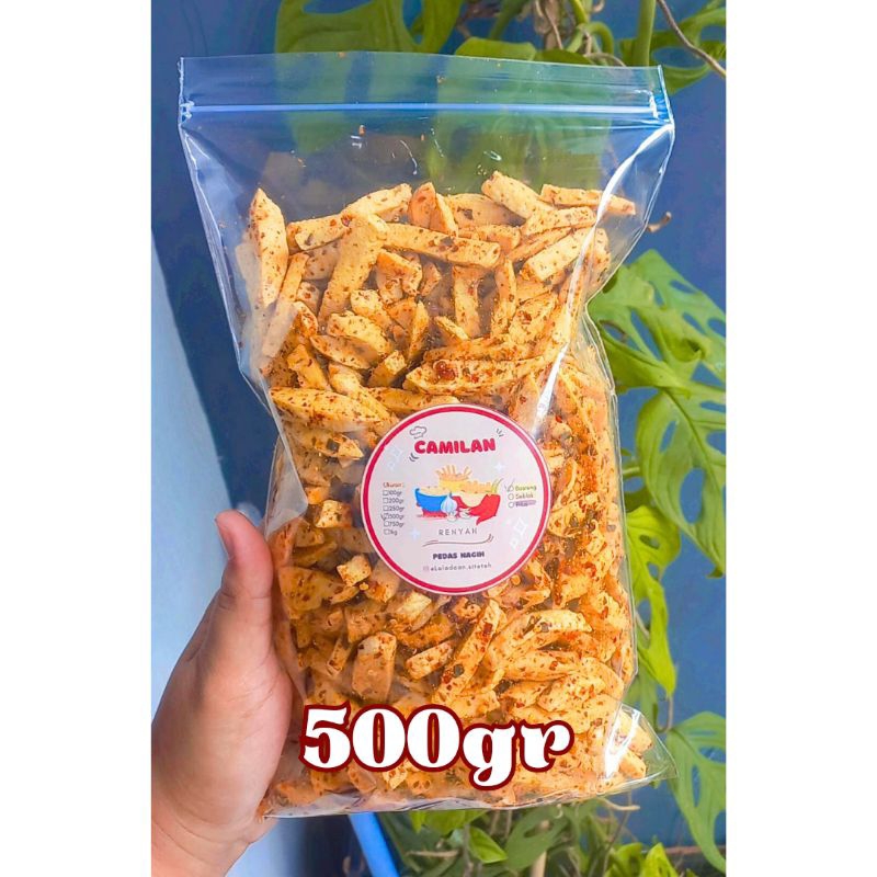 

500gr Basreng Pedas Daun Jeruk