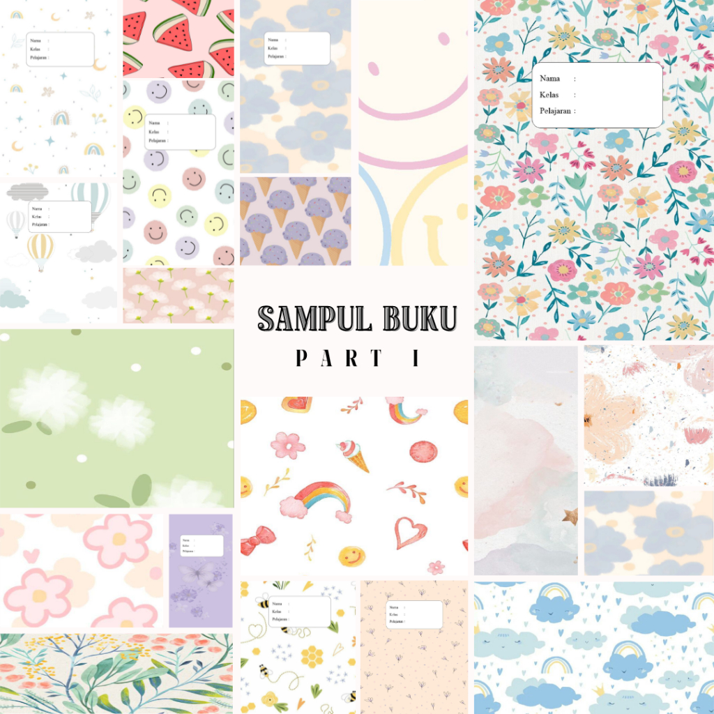 

Sampul Buku Part I || Sampul Buku Custome || Sampul Buku Aestetik