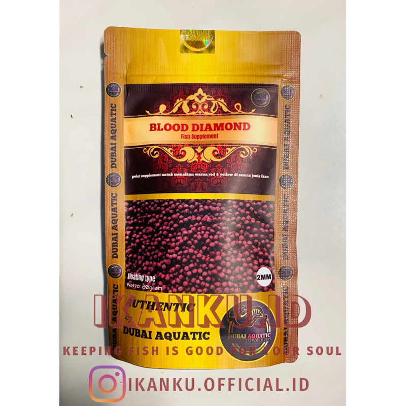 Pelet Black Diamond Blue Diamond &Blood Diamond Makanan Ikan Mempertegas Bar Menaikan Bunga Pada Cha