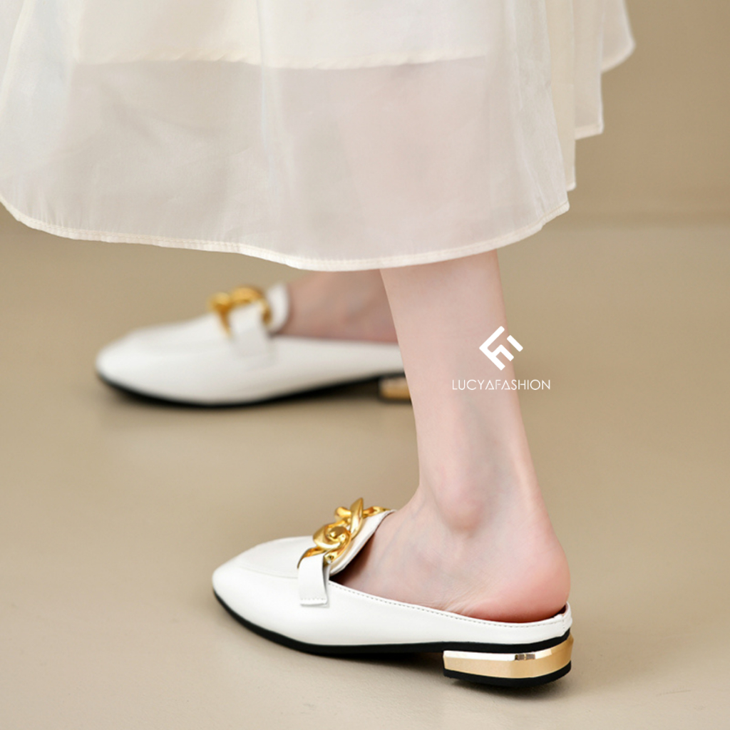 AGI0679 Mules Sepatu Flatshoes Wanita Import Murah