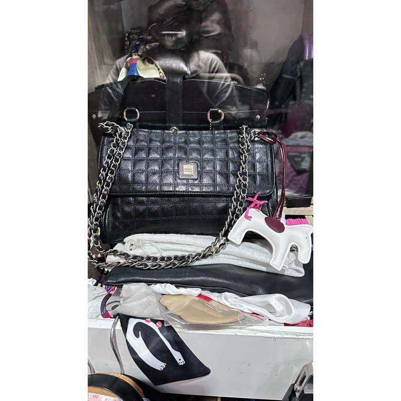 sling rantai kulit asli brand bana bana ala chann*ll