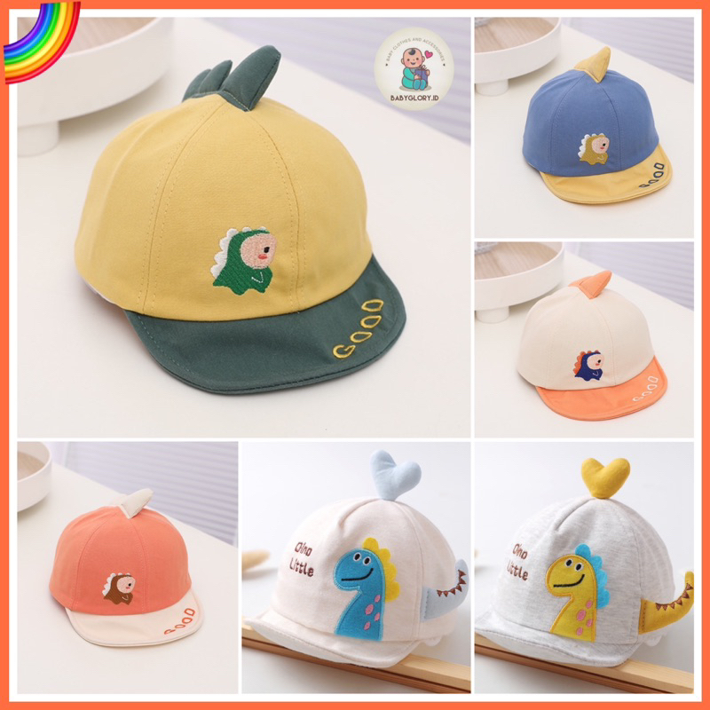 Topi Baseball Anak Bayi Model PLANE Import / Baby Baseball Hat DINO SERIES