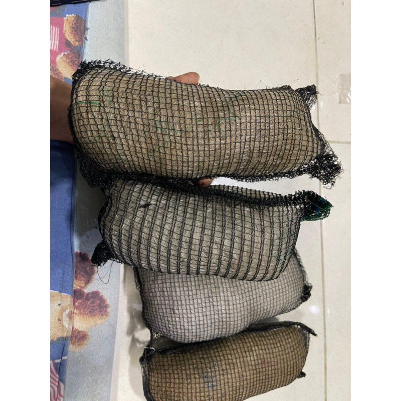 JARING BEKAS NELAYAN 500gram dan 100GRAM 1kg JAHIT RAPI MURAH Media Filter 500 100 Japmed lokal rumah bakteri aquarium aquascape isi canister