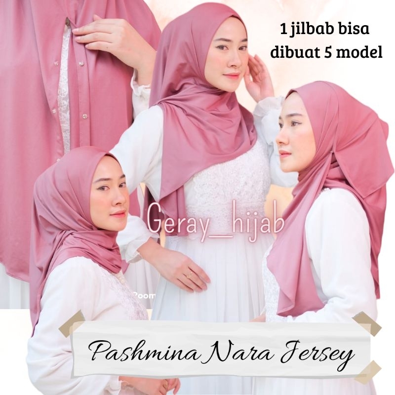 PASHMINA NARA JERSEY / JILBAB INSTAN / HIJAB INSTAN / JILBAB PASHMINA / JILBAB JERSEY / PASHMINA JERSEY / JILBAB SEGITIGA / PASMINA INSTAN