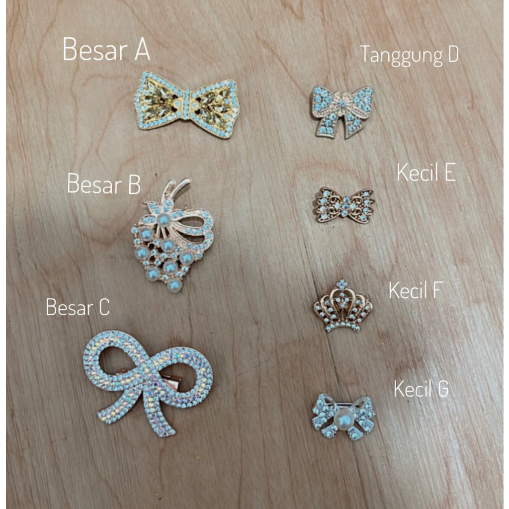Bross Baju Hijab Cantik / Bros Pin Hijab