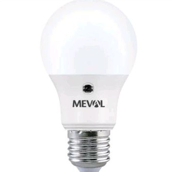 MEVAL Bohlam LED Photo Sensor (Sensor Cahaya) 5 Watt Standar SNI