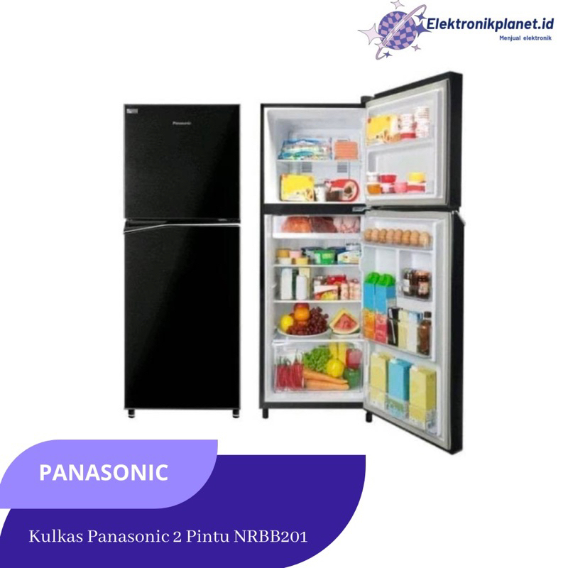 Kulkas Panasonic 2 Pintu NRBB201