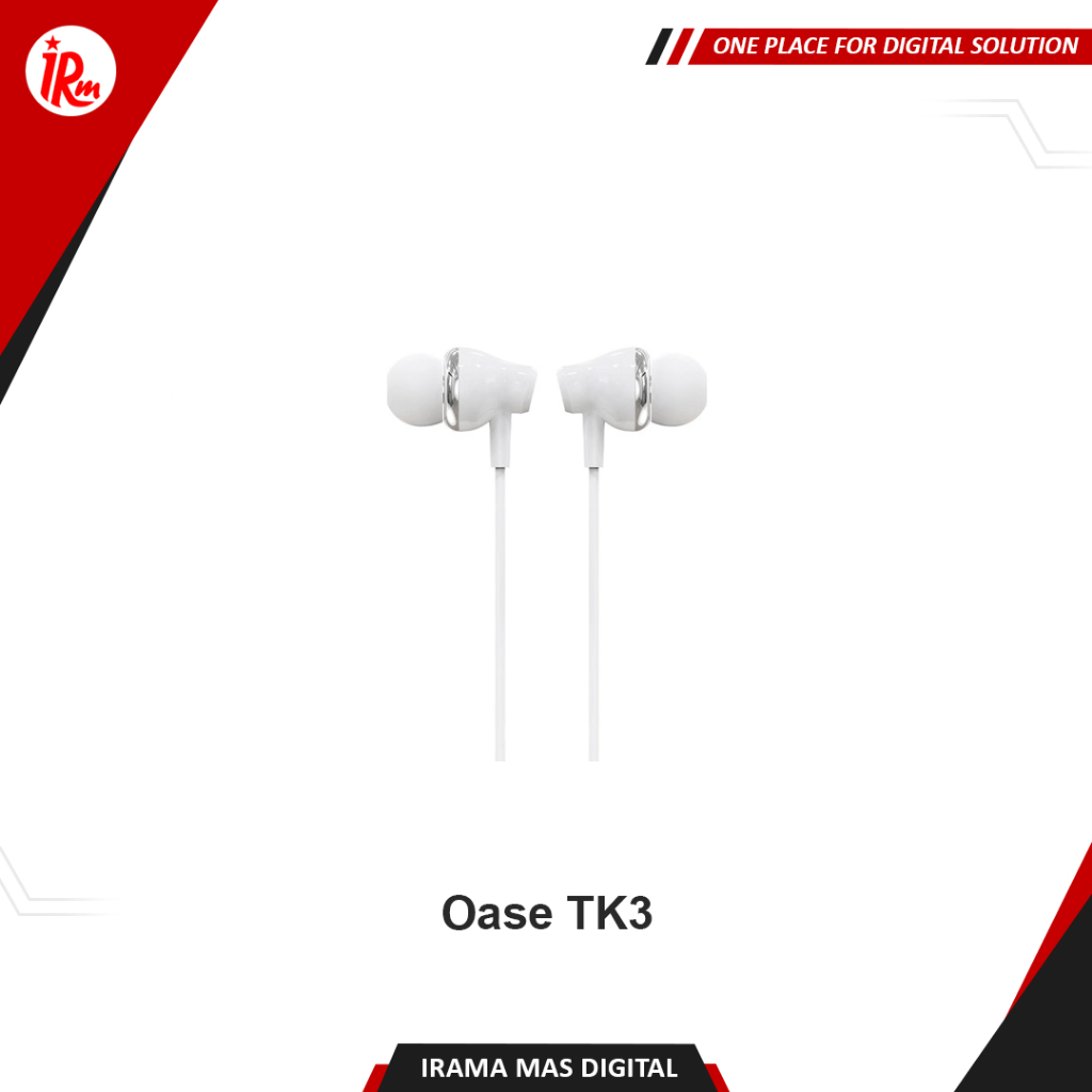 Oase TK3 Wired Earphone Super Bass