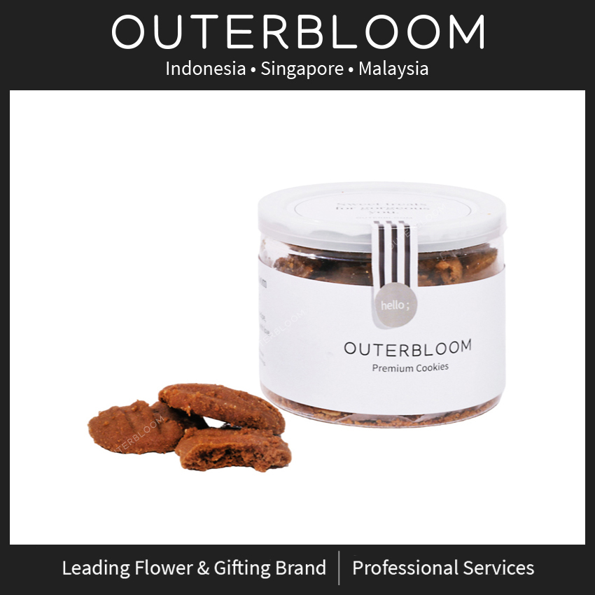 

Kue Kering - Outerbloom Choco Hazelnut Cookies - 125 gr