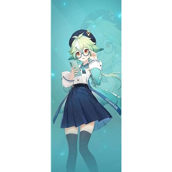 MIUMIU - Genshin Impact Sucrose Cosplay Costume JK - Costume JK Sucrose - BRAND WUDU