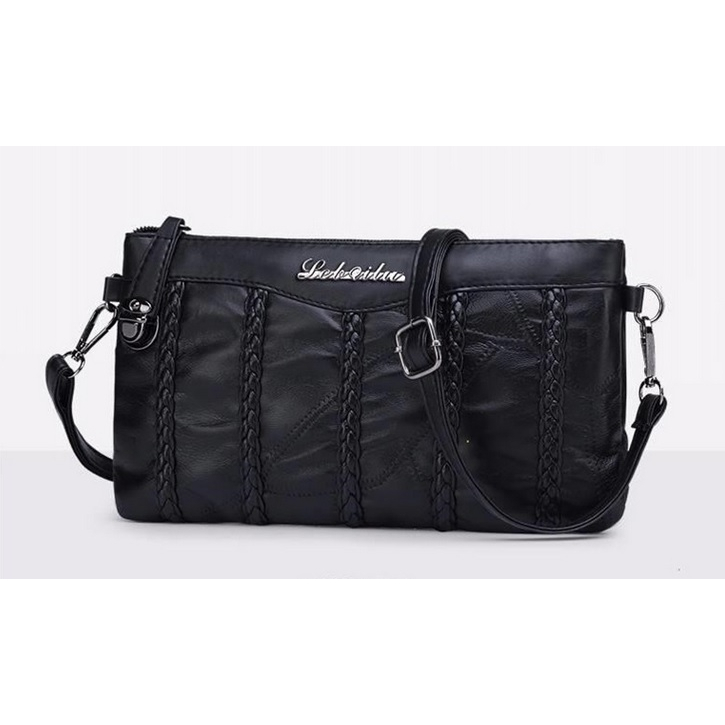 BJ81246 - BLACK - TAS CLUTCH WANITA FASHION KOREA CHINA IMPORT MODIS ELEGAN TERMURAH TERLARIS TERBARU BAGSTORE JAKARTA TAS BATAM GT1246