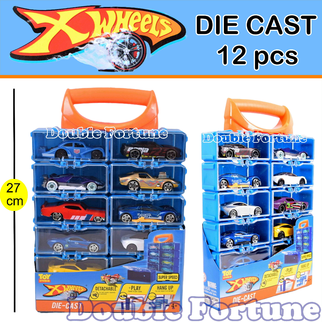 DIE CAST METAL XWHEELS  12 PCS  MOBIL  KOLEKSI MAINAN ANAK MOBIL MOBILAN BALAP TOYS WHEELS KADO ULTAH