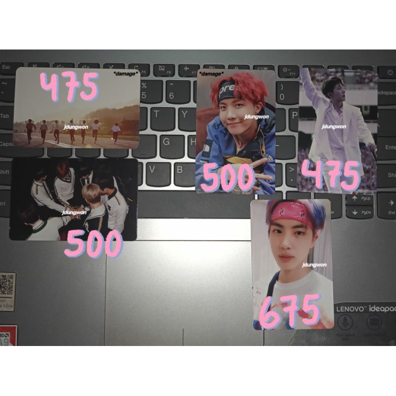 WTS PC DVD BTS RARE HIGH DEMAND JIN KORE HOBI DEMO SUPREME MUSTER 5th 3rd MEMO16 MEMO17