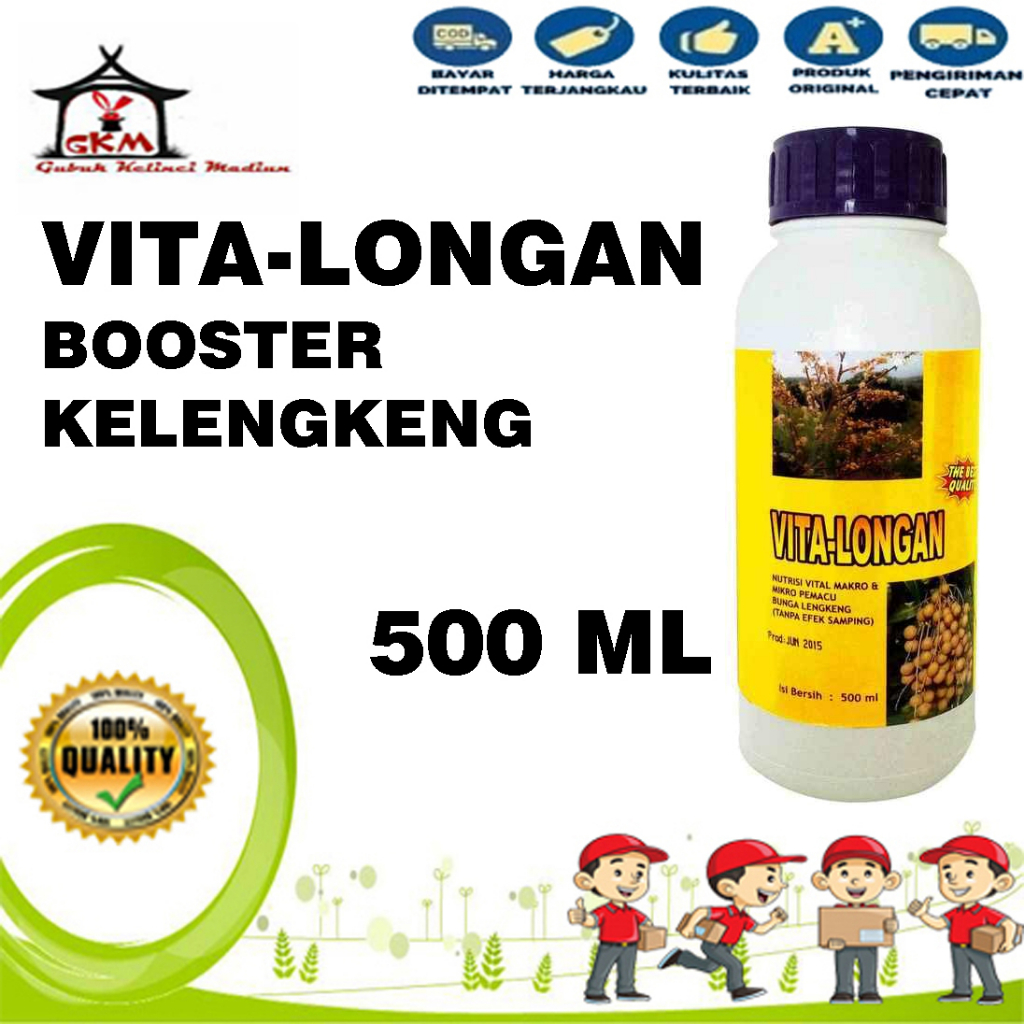 Vitalongan 500 ml Booster Kelengkeng