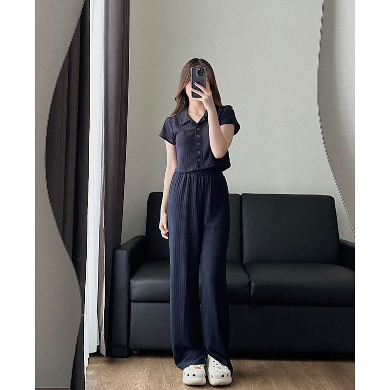 Lookatmeofficial - Kenzy One Set Wanita - Setelan Wanita Knit Premium