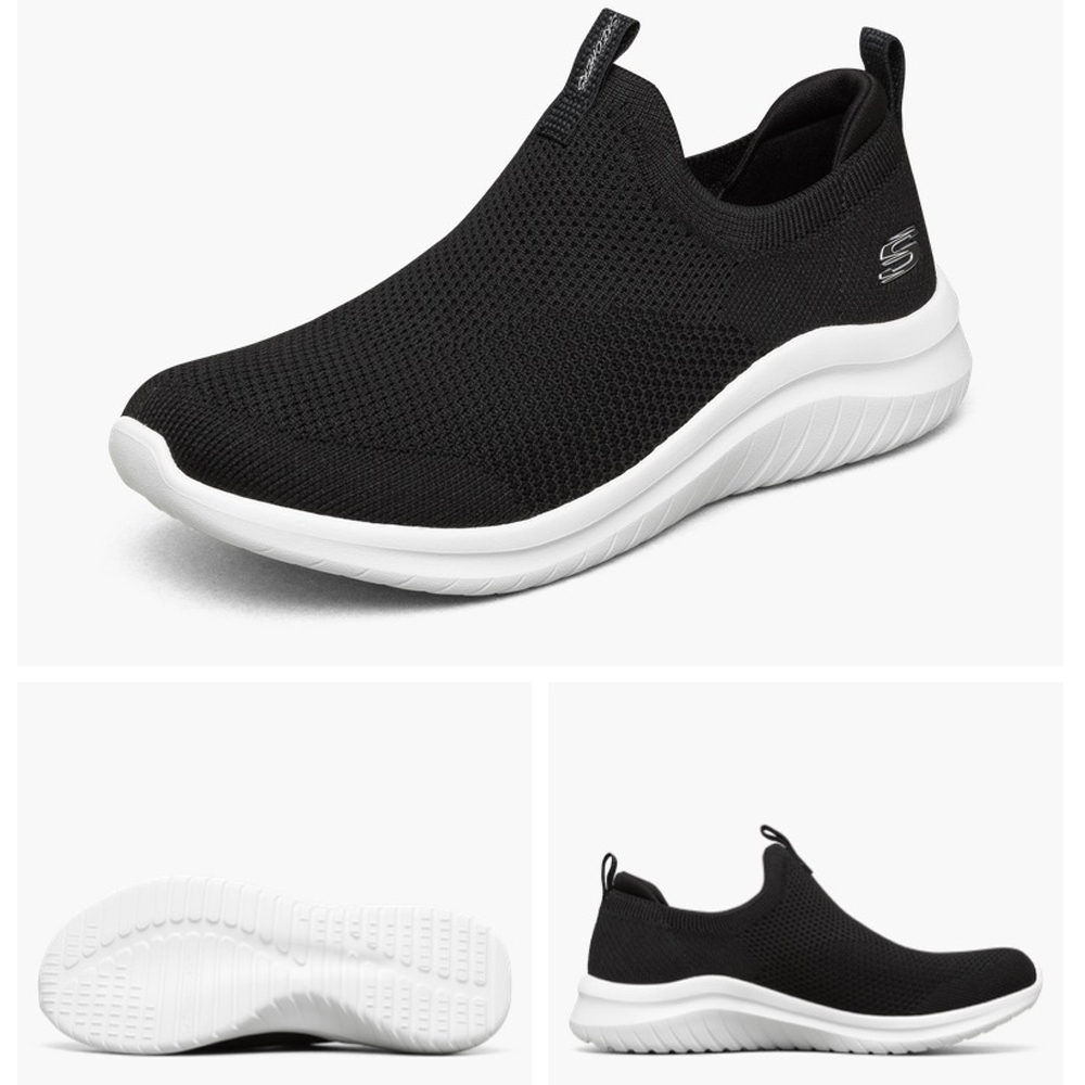 SKECHERS sepatu sneakers wanita tanpa shoes wanita slip sepatu kasual lari