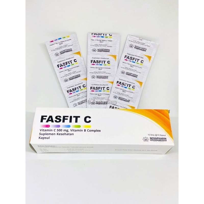Fasfit/Comvit C Vitamin C 500 mg (100 Kapsul)