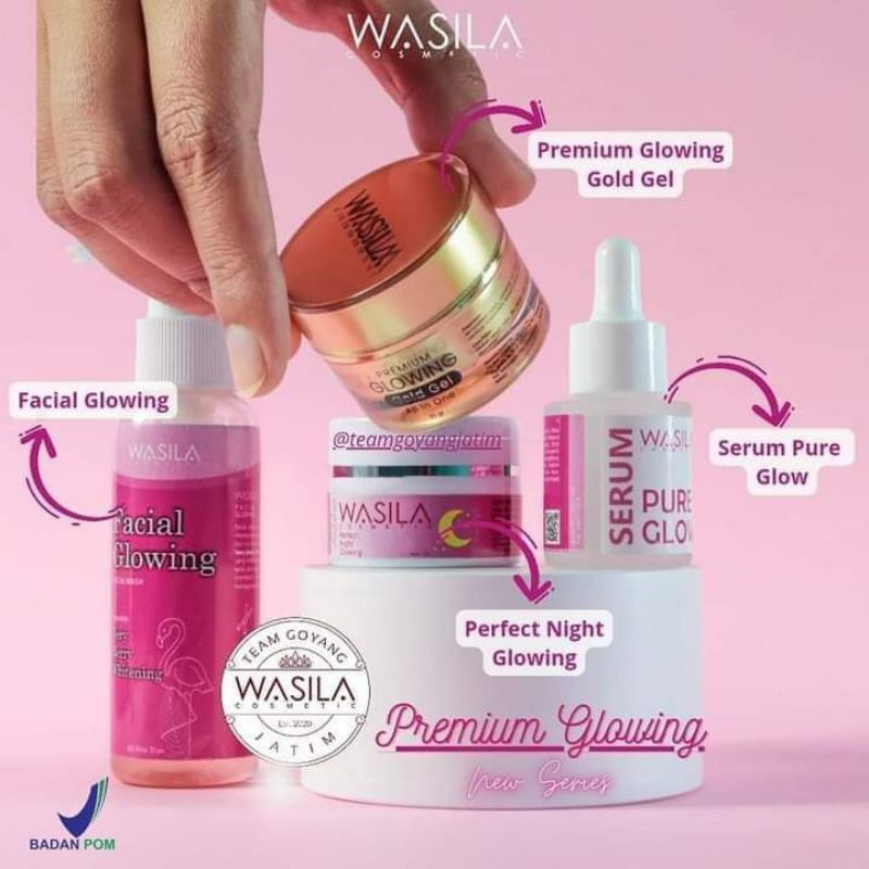 PAKET GLOWING WASILA SKINCARE