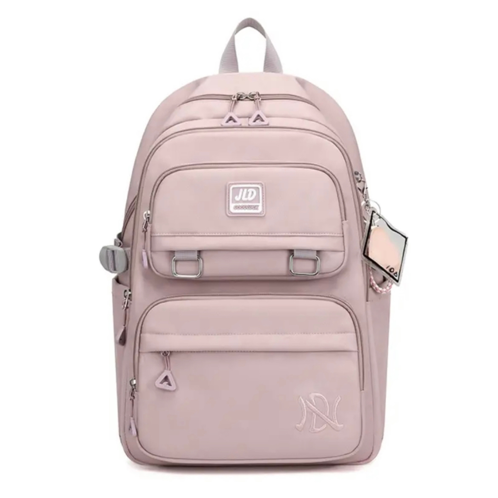PROMO SALE 7.7 - TAS RANSEL SEKOLAH ANAK PEREMPUAN KOREA SD SMP SMA BACKPACK WANITA PREMIUM MURAH IMPORT TAS RANSEL MOTIF POLO JLD FASHION TAS SEKOLAH KAPASITAS BESAR JUMBO RANSEL SEKOLAH TAHAR AIR