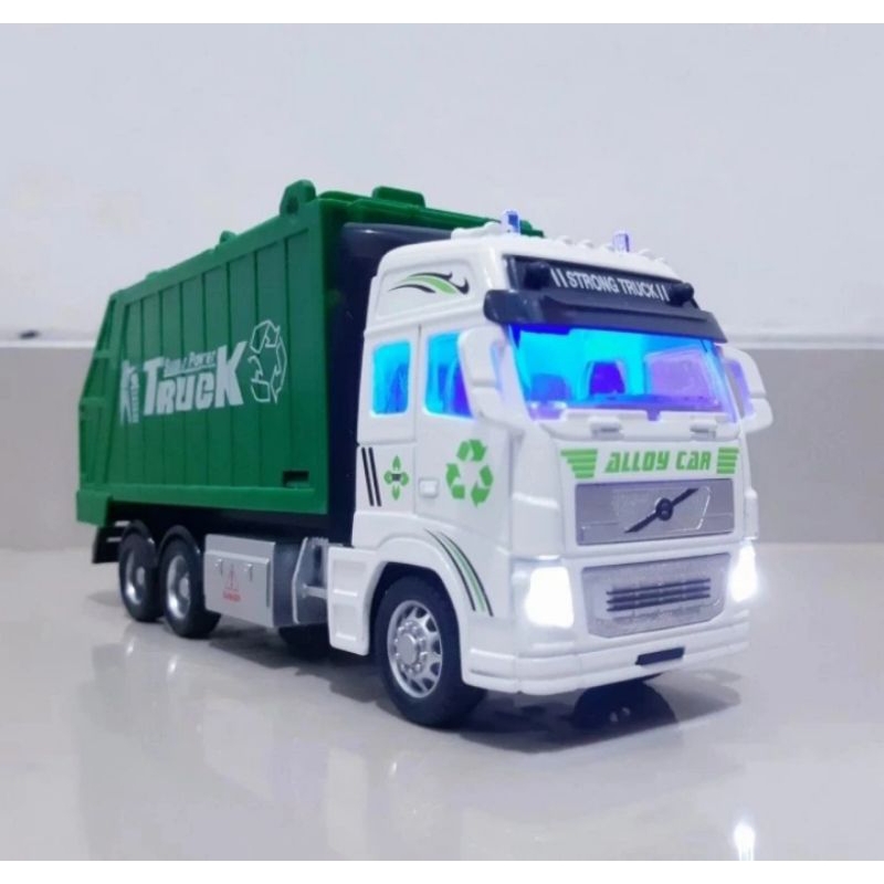 Diecast Truck Sampah Ukuran Besar Mainan Edukasi Anak