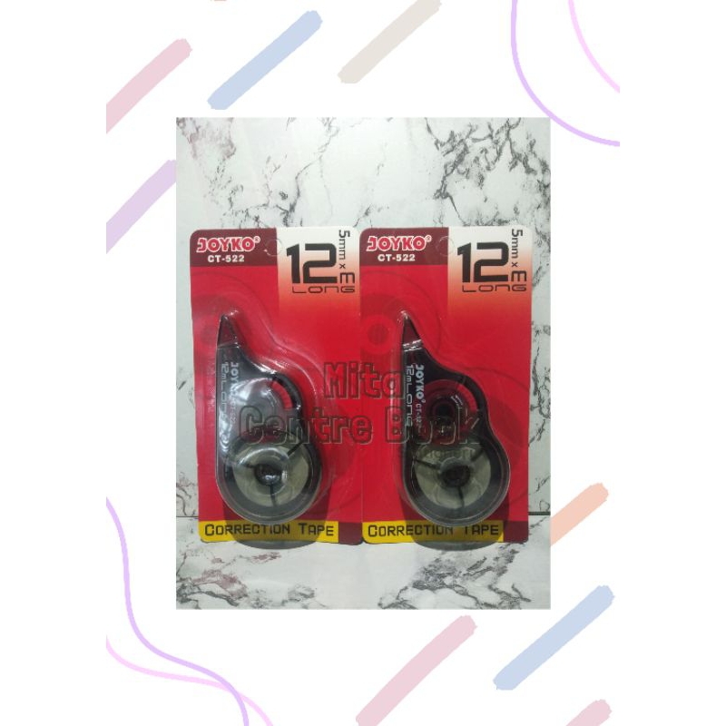 

CORRECTION TAPE JOYKO CT-522 5MM-12M