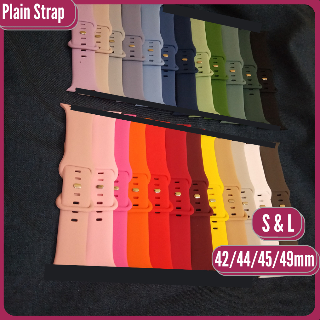 Polos Strap for iwatch 1 2 3 4 5 6 7 8  ultra T500 T55 S20 DT7 HW IWO Tali jamtangan 42mm 44mm 45mm 49mm