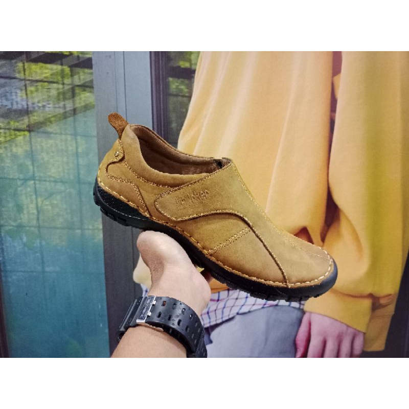 SEPATU KULIT KASUAL PRIA ORI JIM JOKER 39 SAMPAI 44 NEW