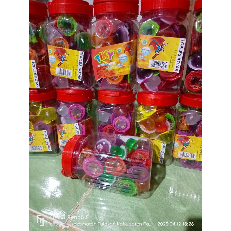 

jelly aneka rasa kemasan toples kotak 600g