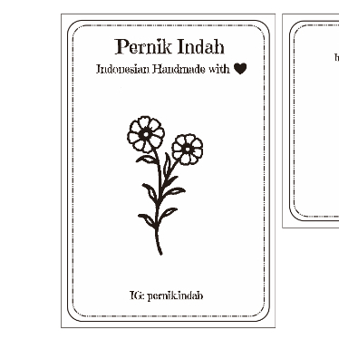 

Alas Kemasan aksesoris 7.5x11 cm