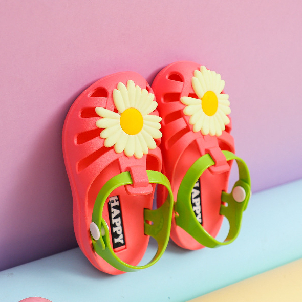 SH2146 GLORYKIDZ Sandal Bunga Anak Bayi Perempuan Import Anti Slip