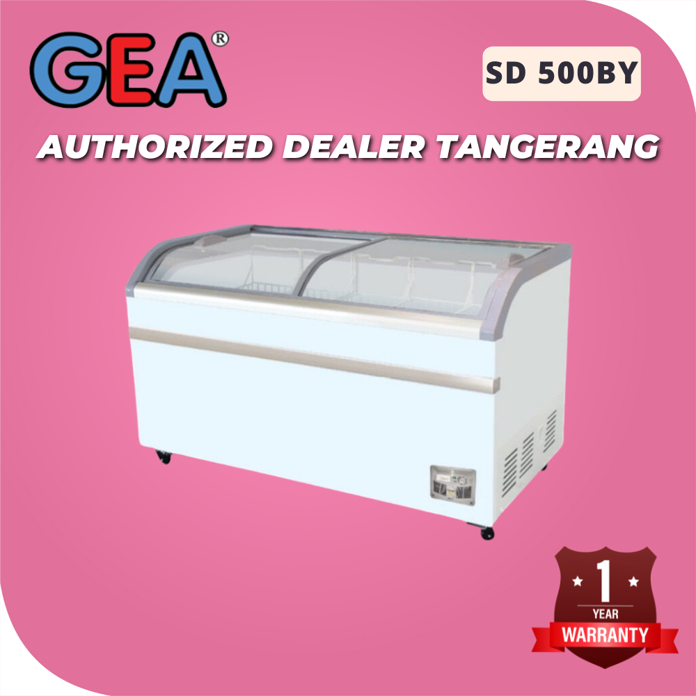 FREEZER SLIDING CURVE GLASS GEA SD-500BY FREEZER ES CREAM KACA SLIDING