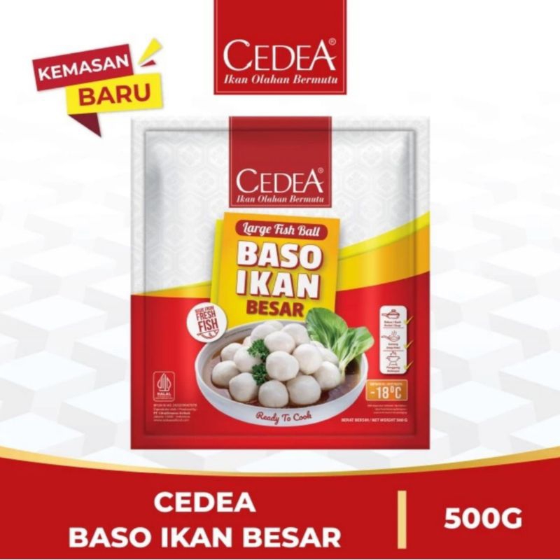 

Cedea Bakso Ikan 500 gram / Fish Ball Cedea