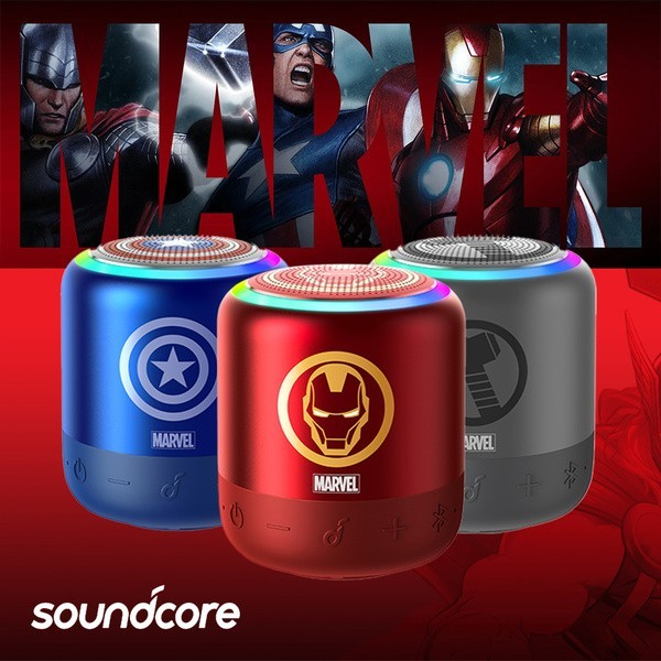 Anker Bluetooth Speaker MARVEL Soundcore Mini 3 Pro Special Edition - Garansi Resmi