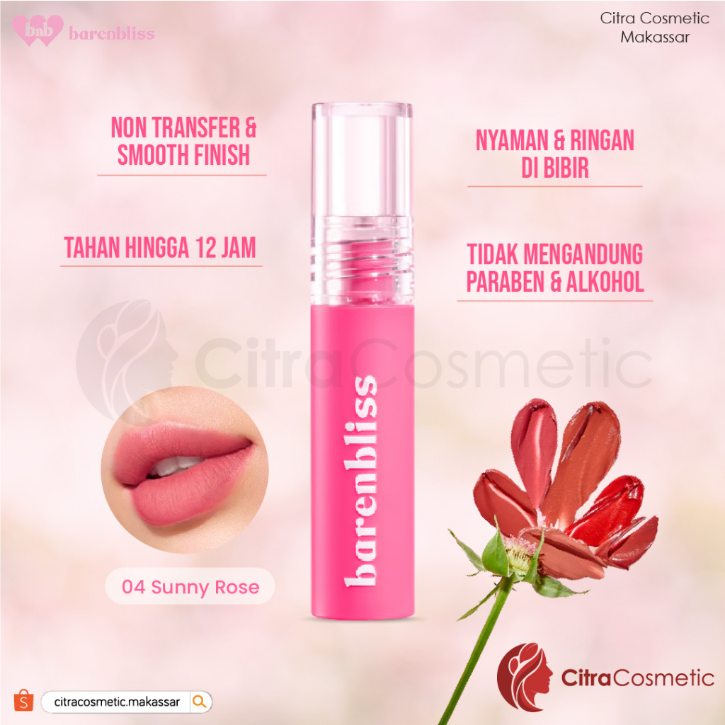 Barenbliss Full Bloom Transferproof Matte Tint Series