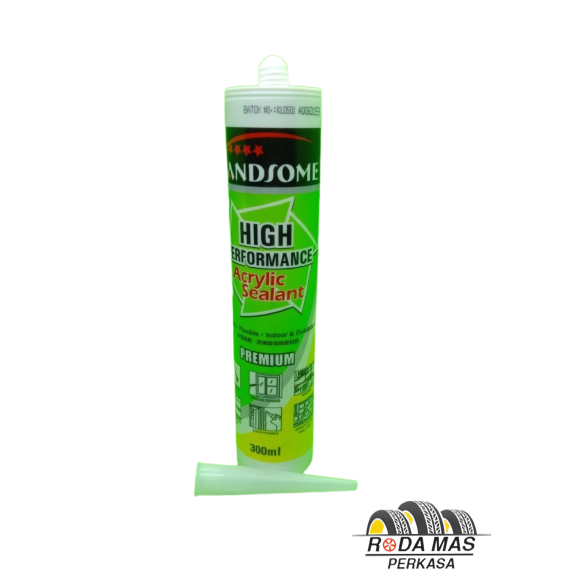 

ALSEAL Lem Acrylic Sealant - Paintable Silicone Sealant 450gr White Kualitas Tinggi RMP