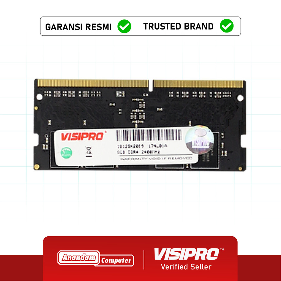 VISIPRO SODIMM DDR4 8GB 3200Mhz
