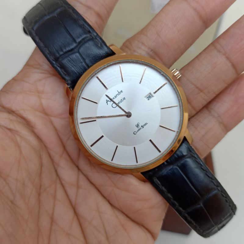 Alexandre Christie Second Preloved Tipe 8599MD Rose Gold