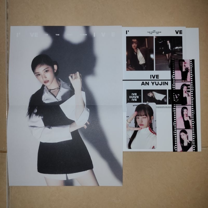 I've ive first album ver. 2 I am fullset unsealed photocard sticker yujin poster film photo leeseo