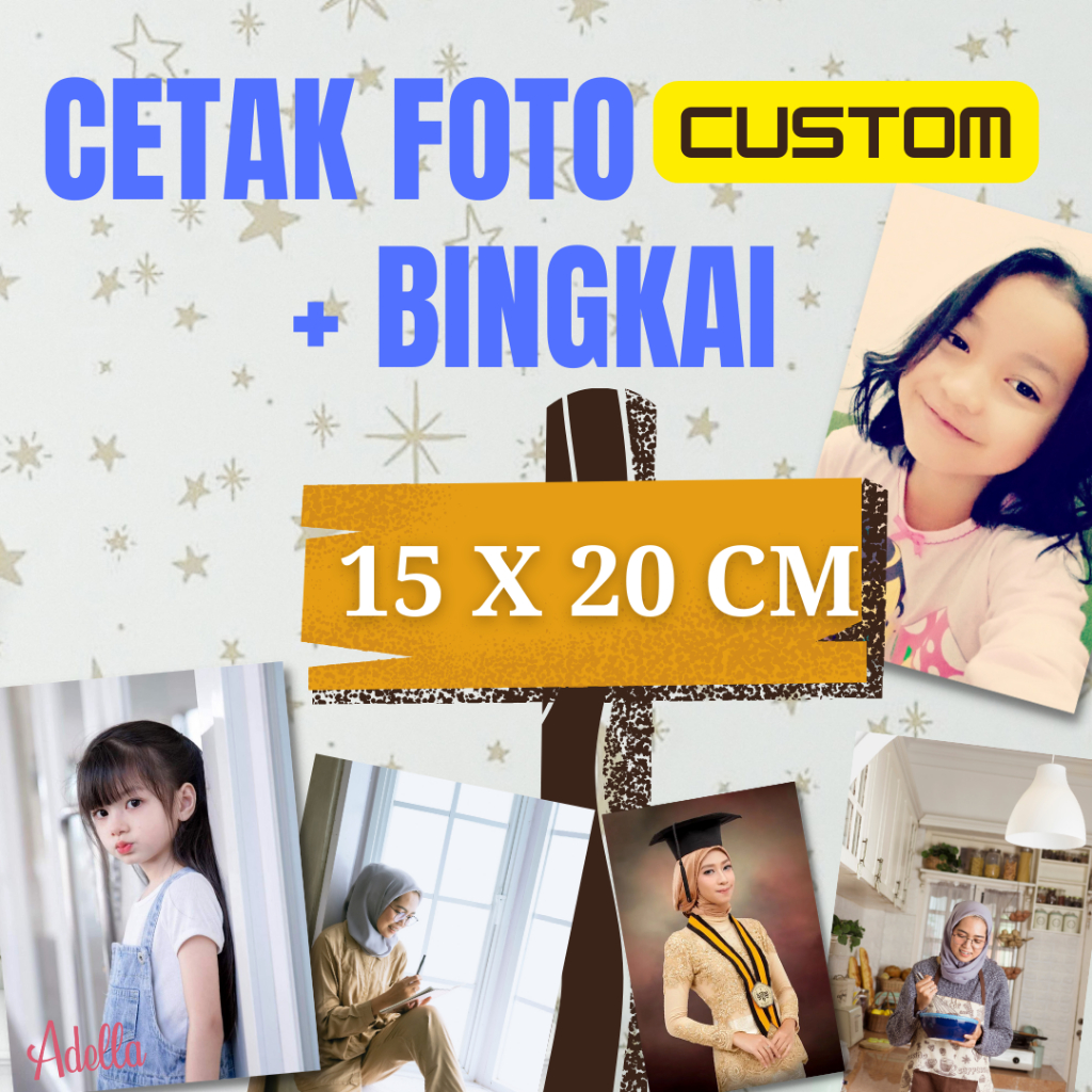 KUSTOM GAMBAR 15x20 GRATIS HIASAN DINDING WALL DECOR PAJANGAN POSTER DEKORASI KAMAR RUMAH