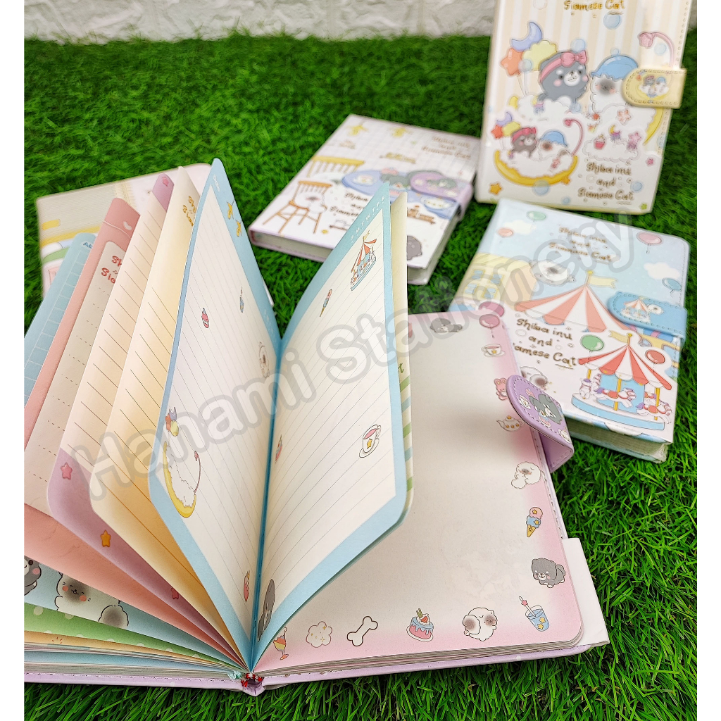 

Magnetic Notebook Diary Shiba Inu / Jurnal agenda Buku tulis