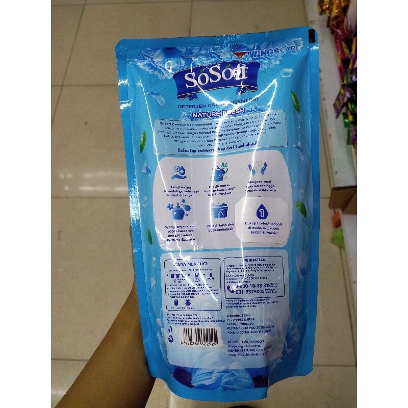 SOSOFT DETERGENT CAIR 700ML