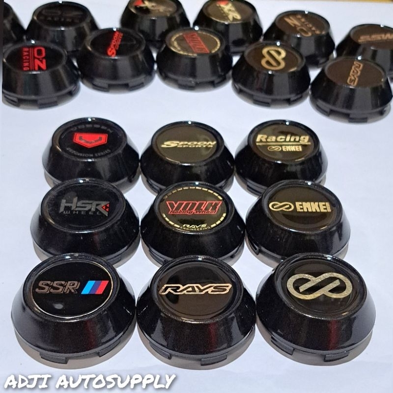 CENTER CAPS. CENTER DOP VELG VOLKRAYS. SSR. SSW. ENKEI. WORK EMOTION. XXR